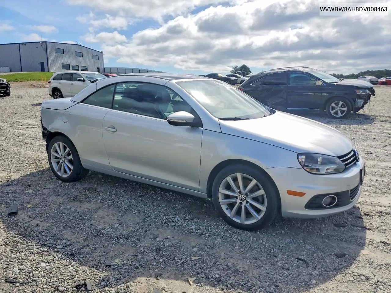 2013 Volkswagen Eos Komfort VIN: WVWBW8AH8DV008463 Lot: 58030696