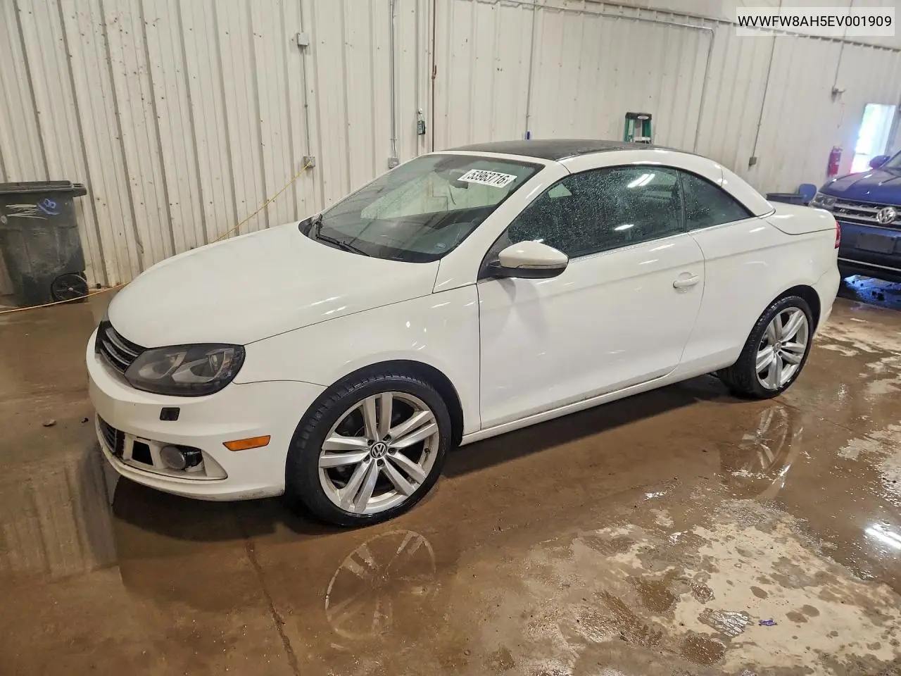 2014 Volkswagen Eos Lux VIN: WVWFW8AH5EV001909 Lot: 53963716
