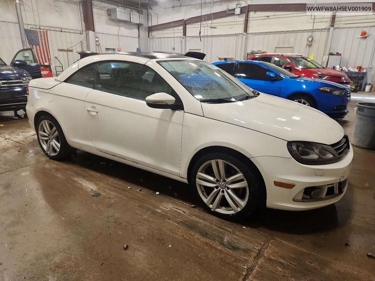 2014 Volkswagen Eos Lux VIN: WVWFW8AH5EV001909 Lot: 53963716