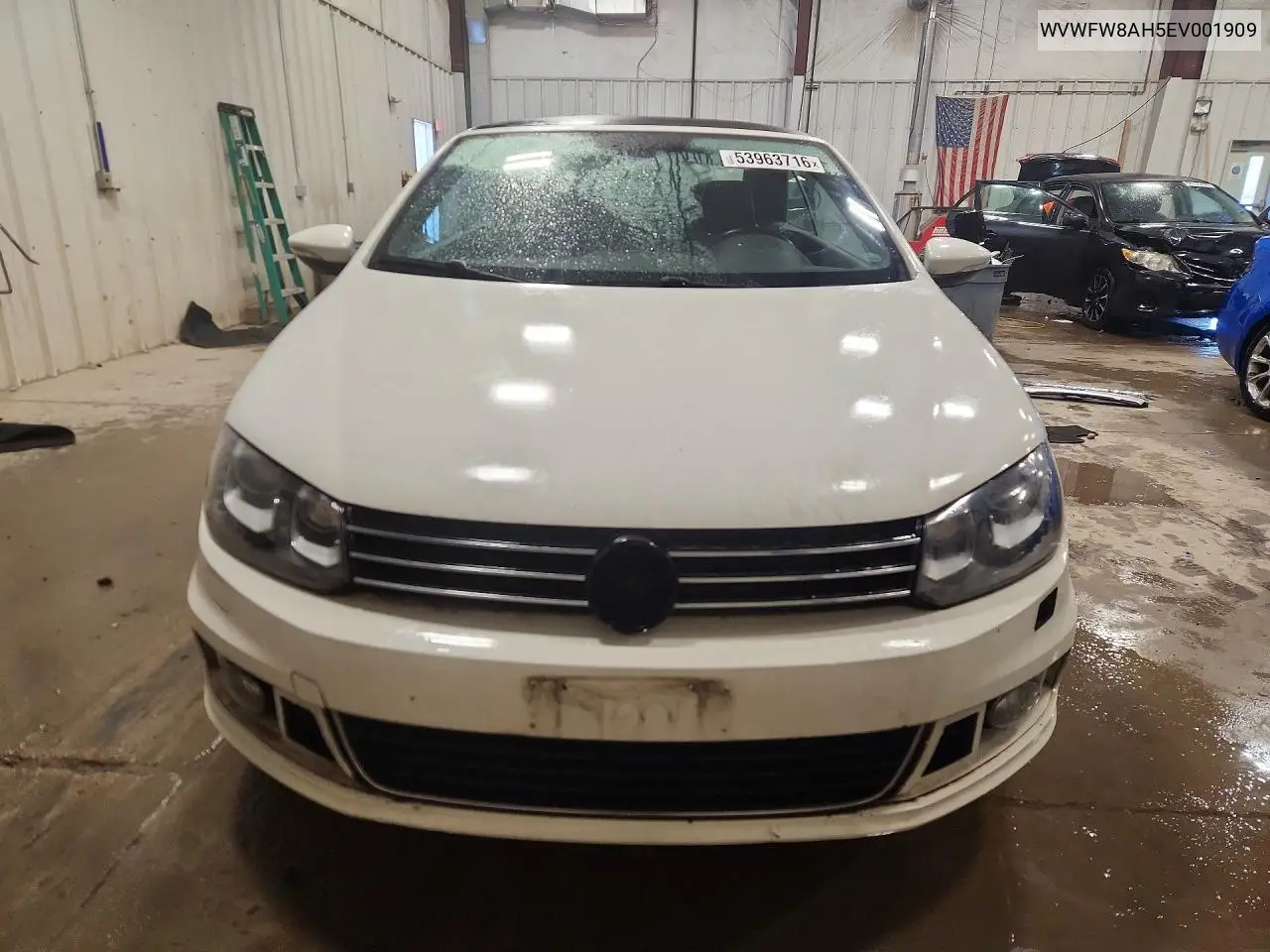 2014 Volkswagen Eos Lux VIN: WVWFW8AH5EV001909 Lot: 53963716