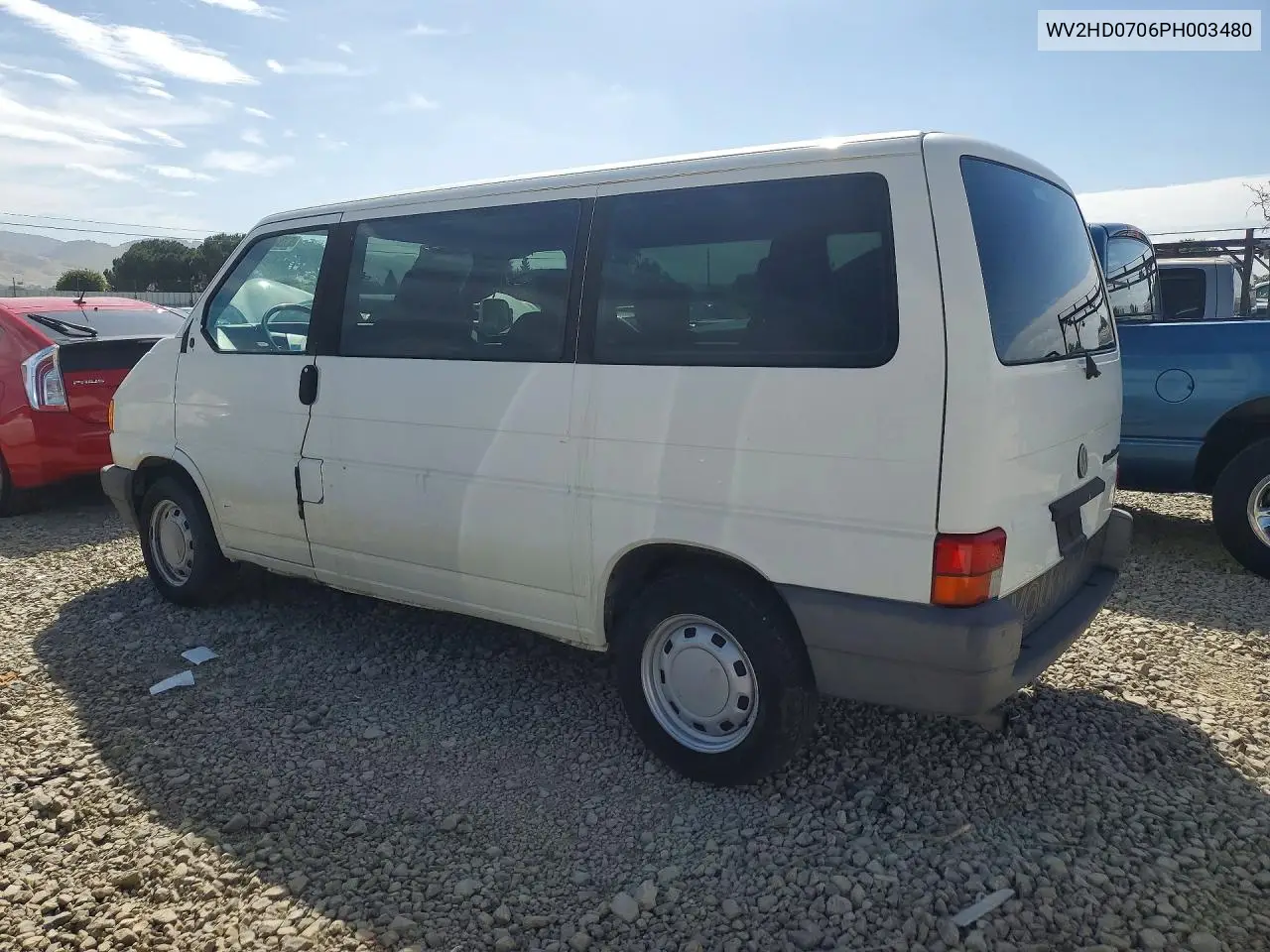 1993 Volkswagen Eurovan Cl VIN: WV2HD0706PH003480 Lot: 51354226