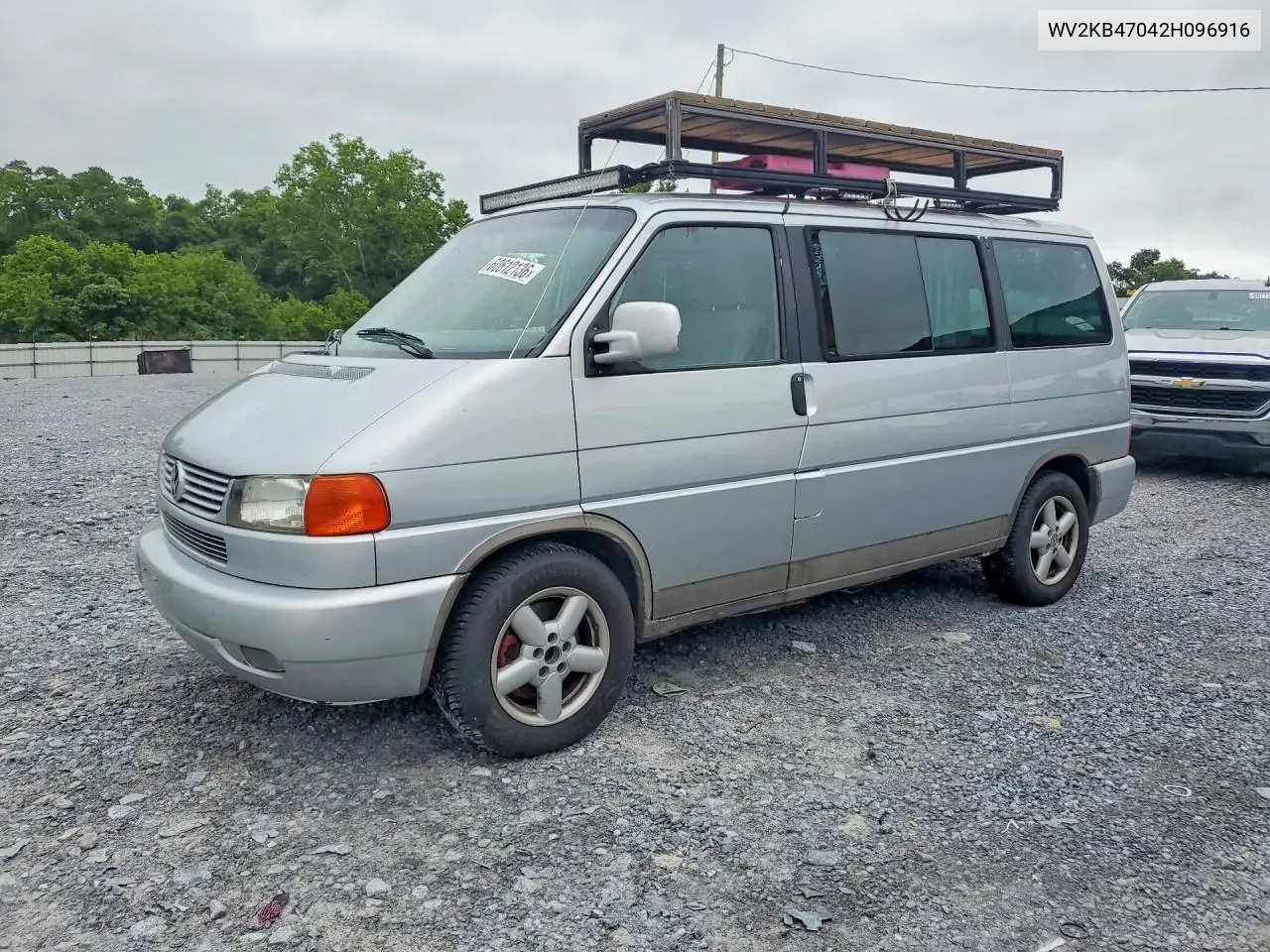 2002 Volkswagen Eurovan Gls VIN: WV2KB47042H096916 Lot: 60612136