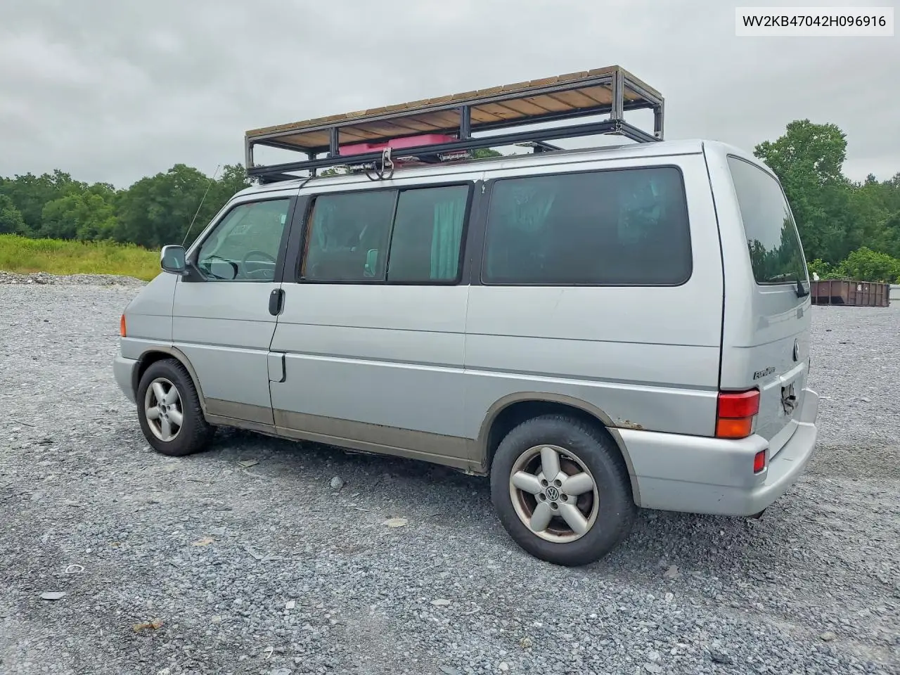 2002 Volkswagen Eurovan Gls VIN: WV2KB47042H096916 Lot: 60612136