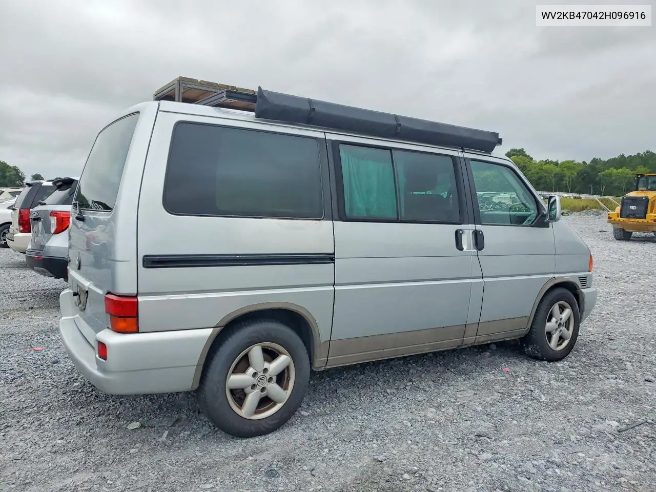 2002 Volkswagen Eurovan Gls VIN: WV2KB47042H096916 Lot: 60612136