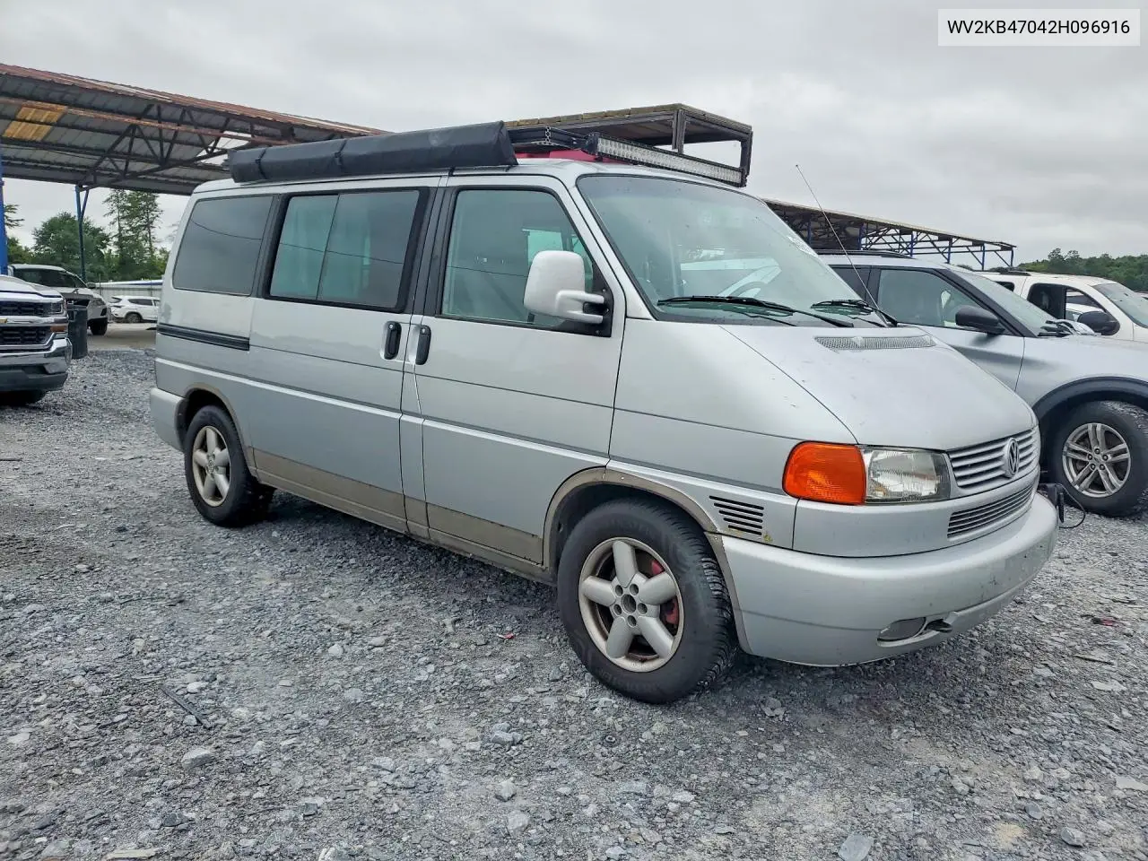 2002 Volkswagen Eurovan Gls VIN: WV2KB47042H096916 Lot: 60612136
