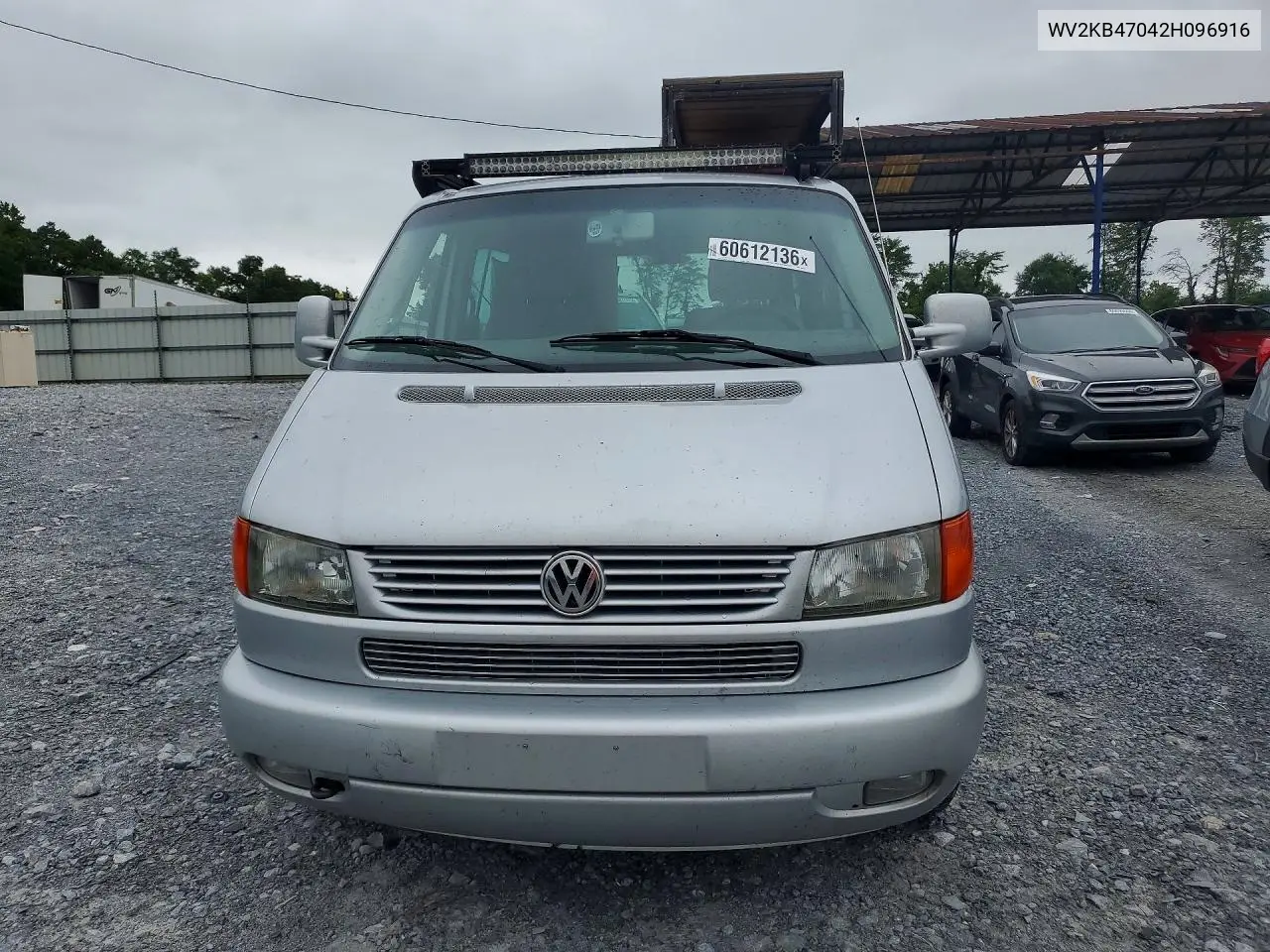2002 Volkswagen Eurovan Gls VIN: WV2KB47042H096916 Lot: 60612136