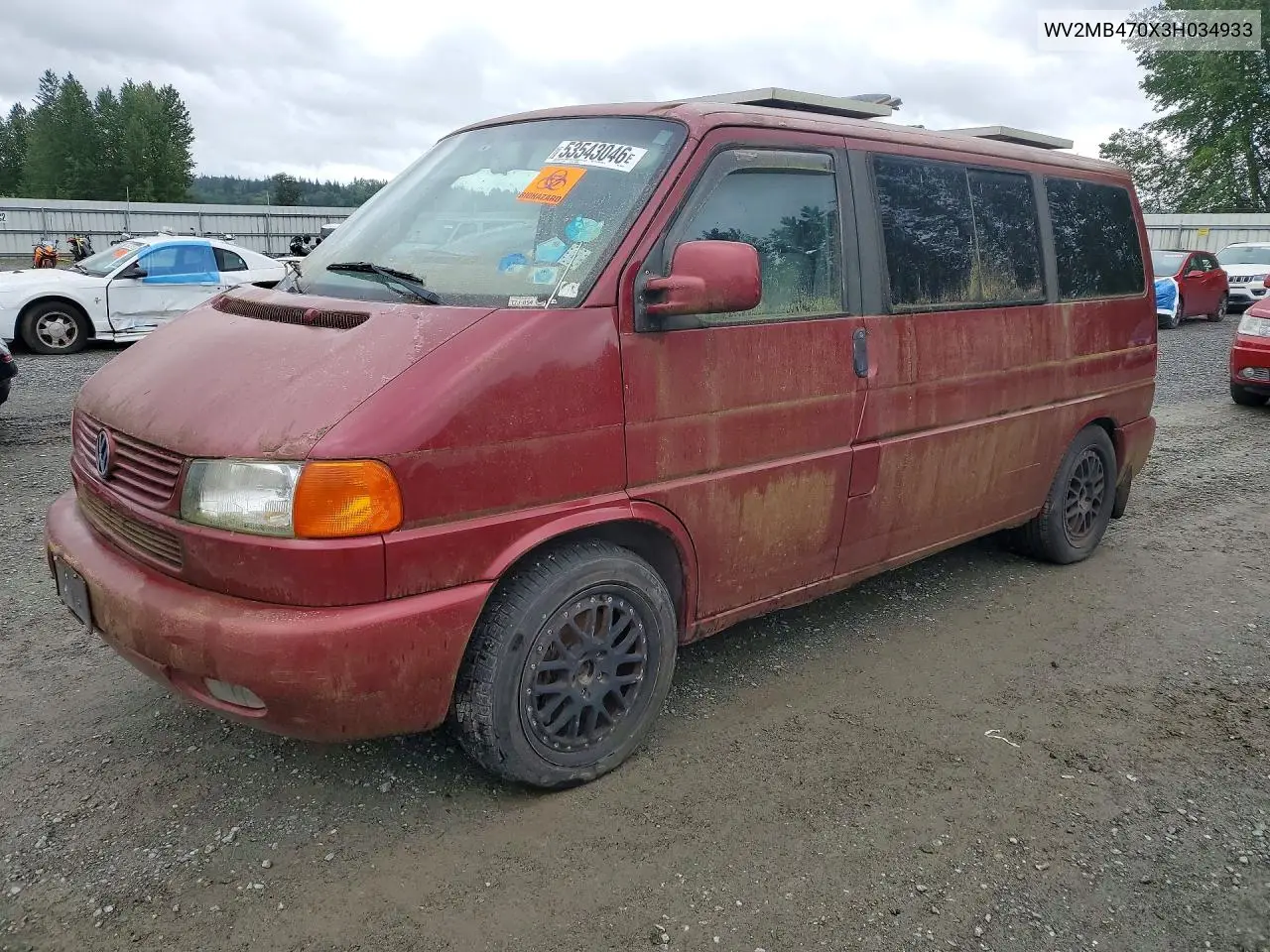 2003 Volkswagen Eurovan Mv