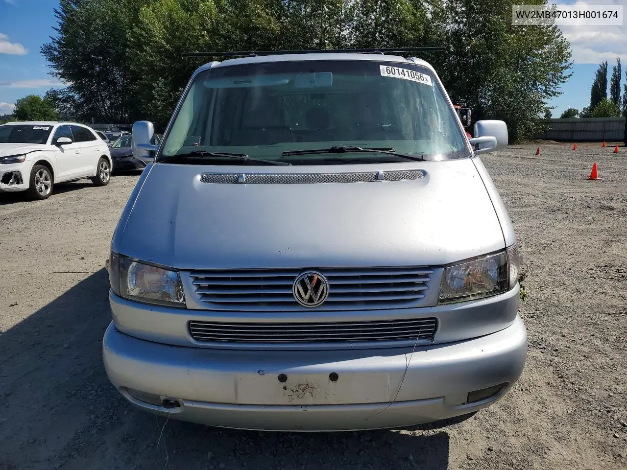 2003 Volkswagen Eurovan Mv VIN: WV2MB47013H001674 Lot: 60141056