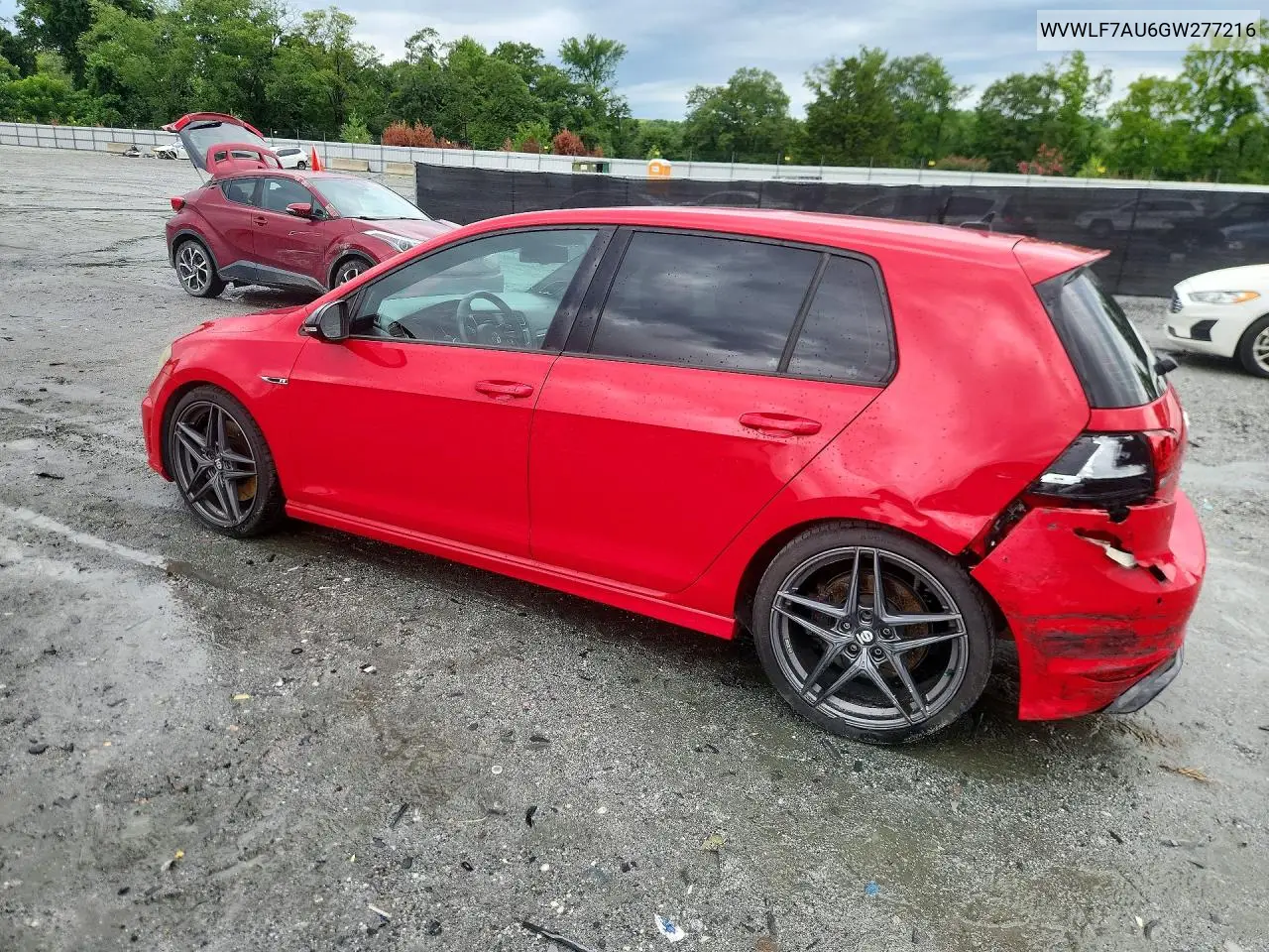 2016 Volkswagen Golf R VIN: WVWLF7AU6GW277216 Lot: 60673666