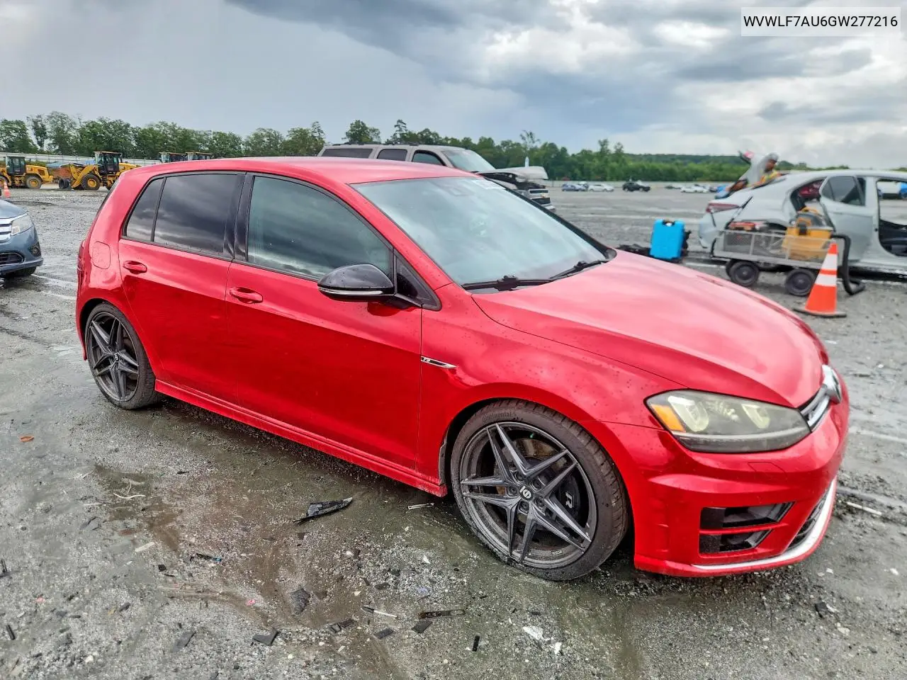 2016 Volkswagen Golf R VIN: WVWLF7AU6GW277216 Lot: 60673666