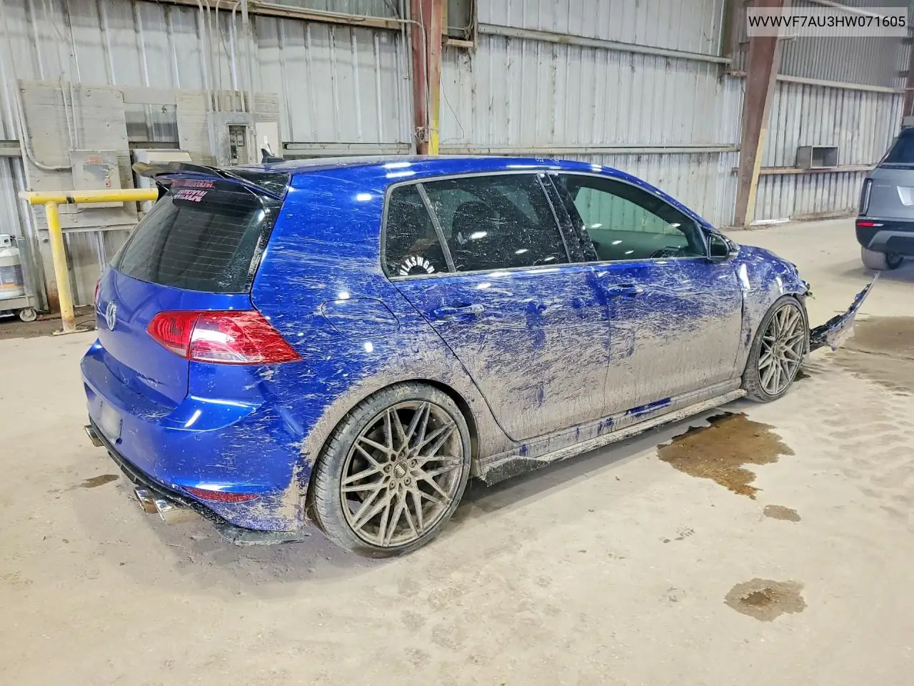 2017 Volkswagen Golf R VIN: WVWVF7AU3HW071605 Lot: 60807066