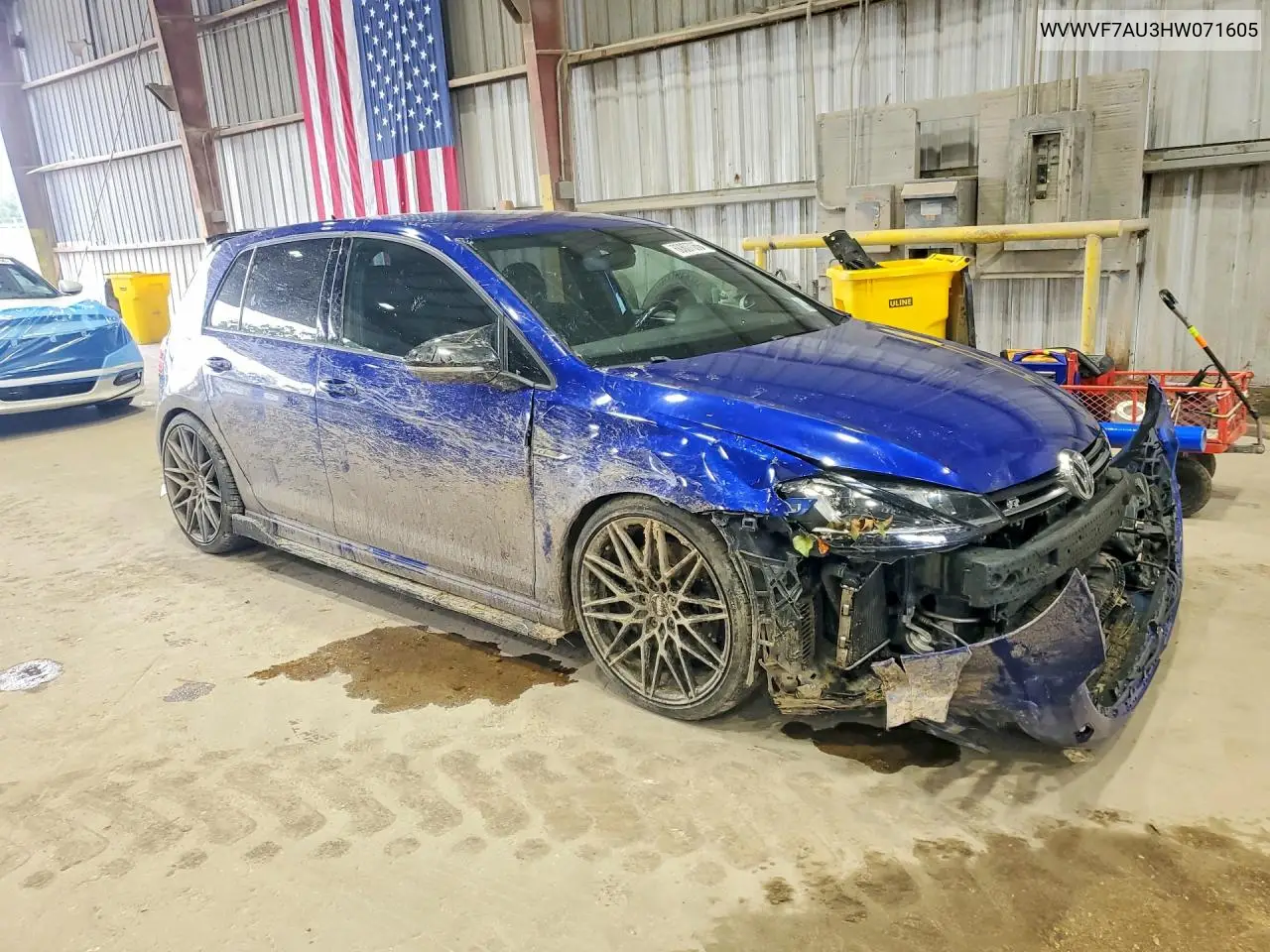 2017 Volkswagen Golf R VIN: WVWVF7AU3HW071605 Lot: 60807066