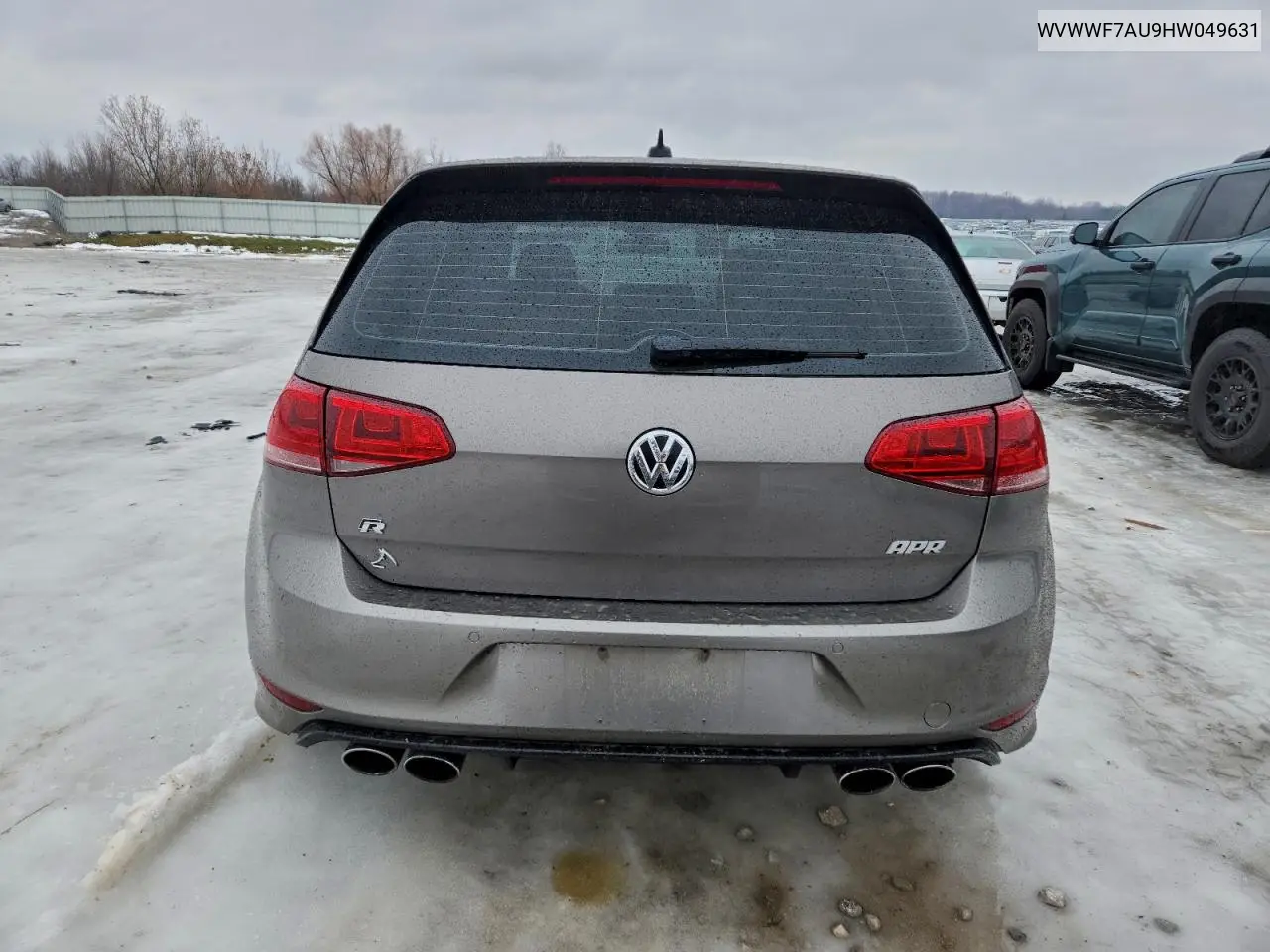2017 Volkswagen Golf R VIN: WVWWF7AU9HW049631 Lot: 89546985