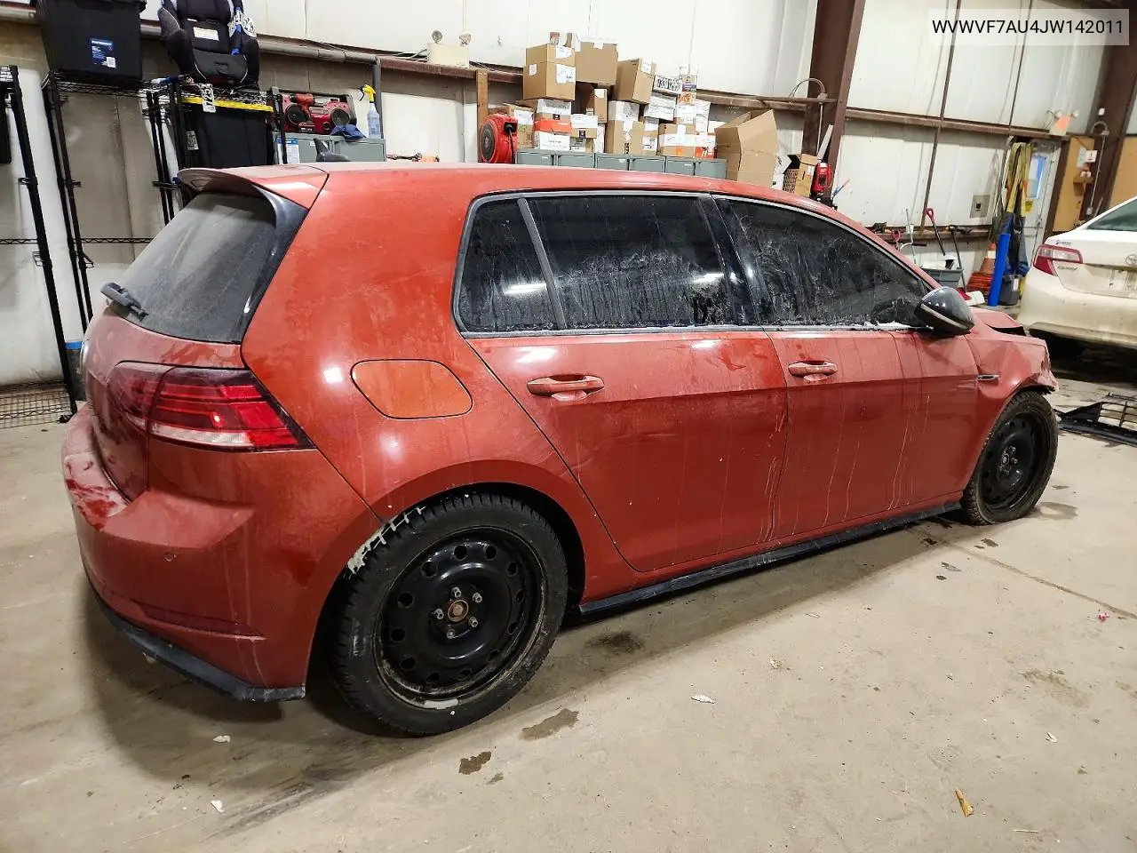 2018 Volkswagen Golf R VIN: WVWVF7AU4JW142011 Lot: 97189255
