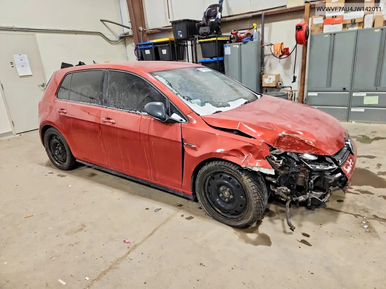 2018 Volkswagen Golf R VIN: WVWVF7AU4JW142011 Lot: 97189255