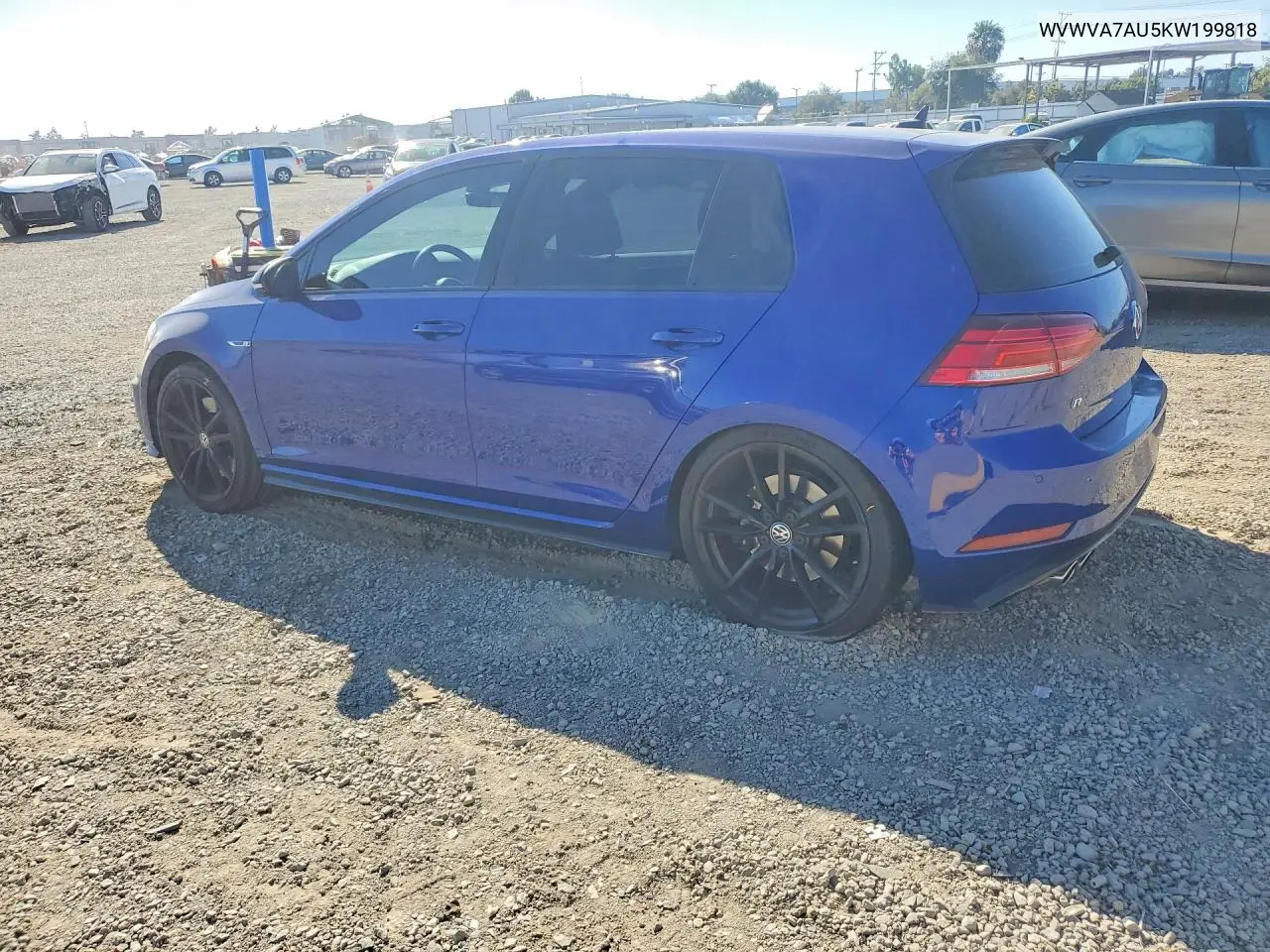 2019 Volkswagen Golf R VIN: WVWVA7AU5KW199818 Lot: 60029636