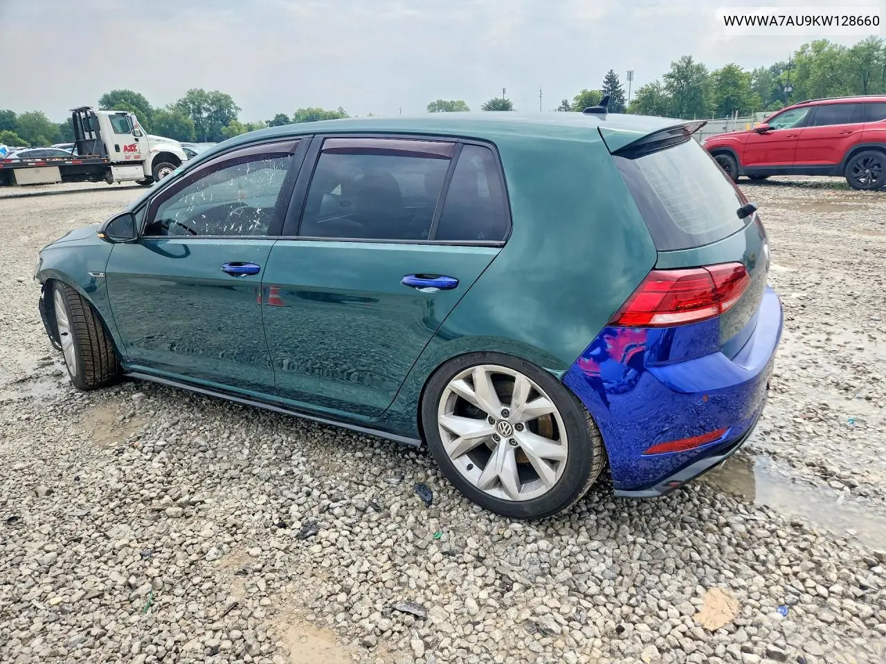 2019 Volkswagen Golf R VIN: WVWWA7AU9KW128660 Lot: 61498576