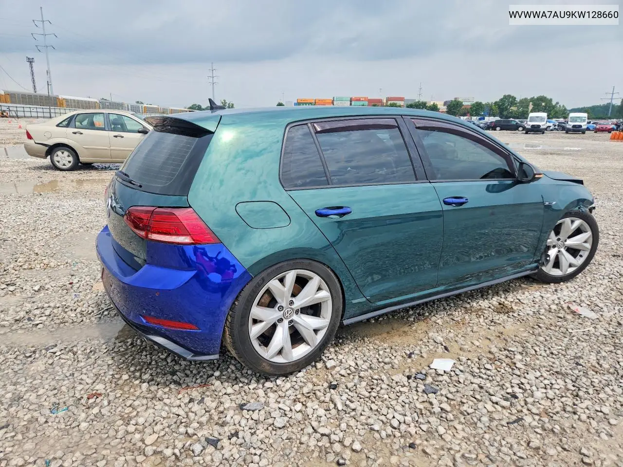 2019 Volkswagen Golf R VIN: WVWWA7AU9KW128660 Lot: 61498576
