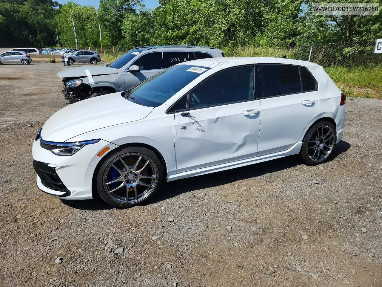2025 Volkswagen Golf R VIN: WVWEB7CD1SW216768 Lot: 59882136