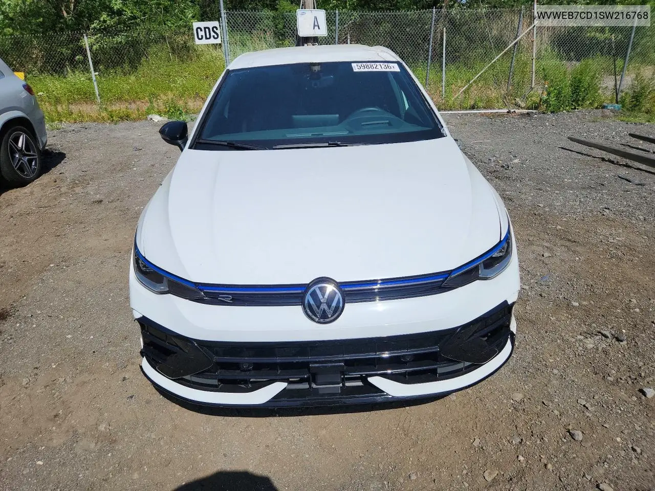 2025 Volkswagen Golf R VIN: WVWEB7CD1SW216768 Lot: 59882136