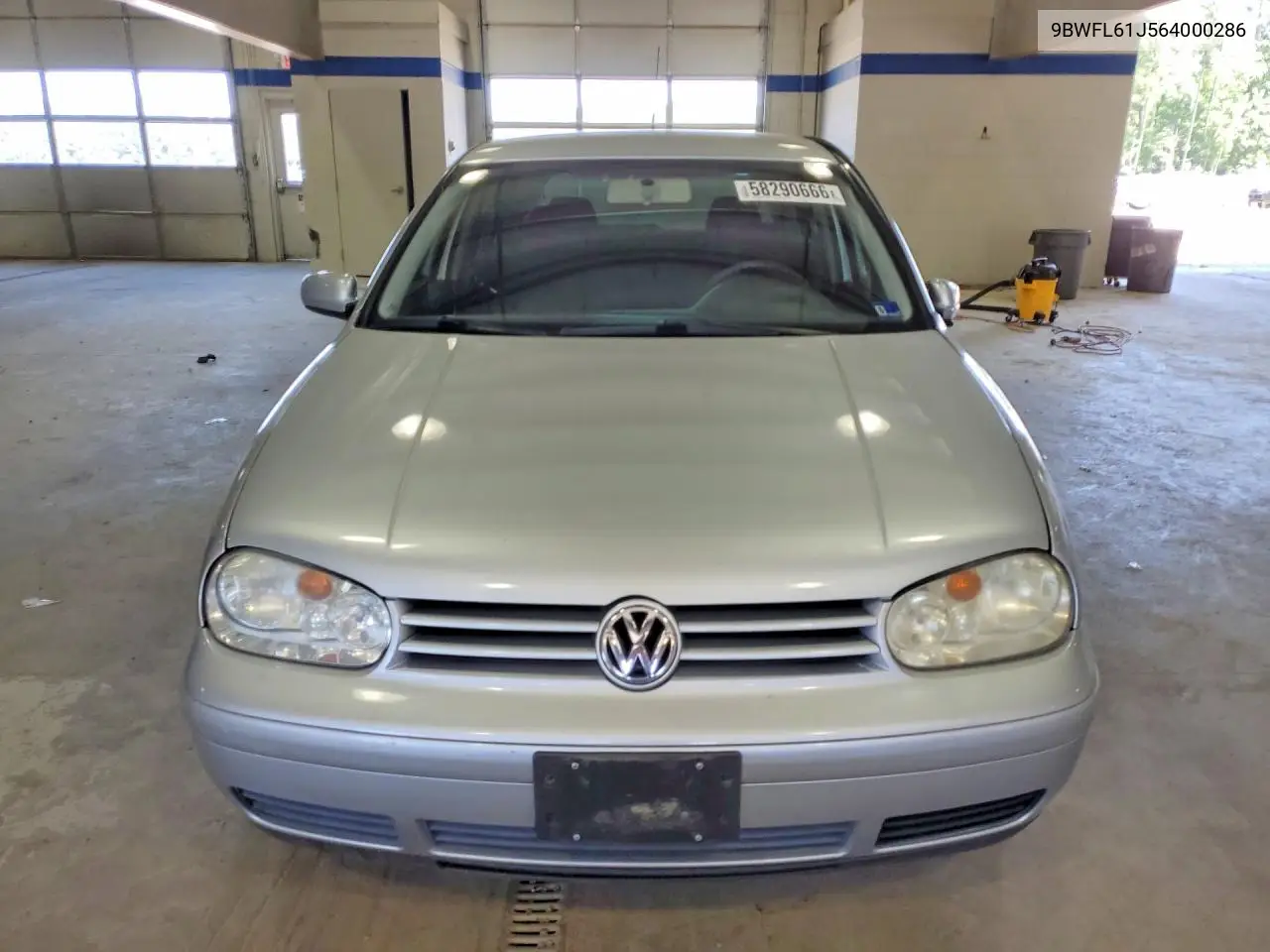 2006 Volkswagen Golf Gl VIN: 9BWFL61J564000286 Lot: 58290666