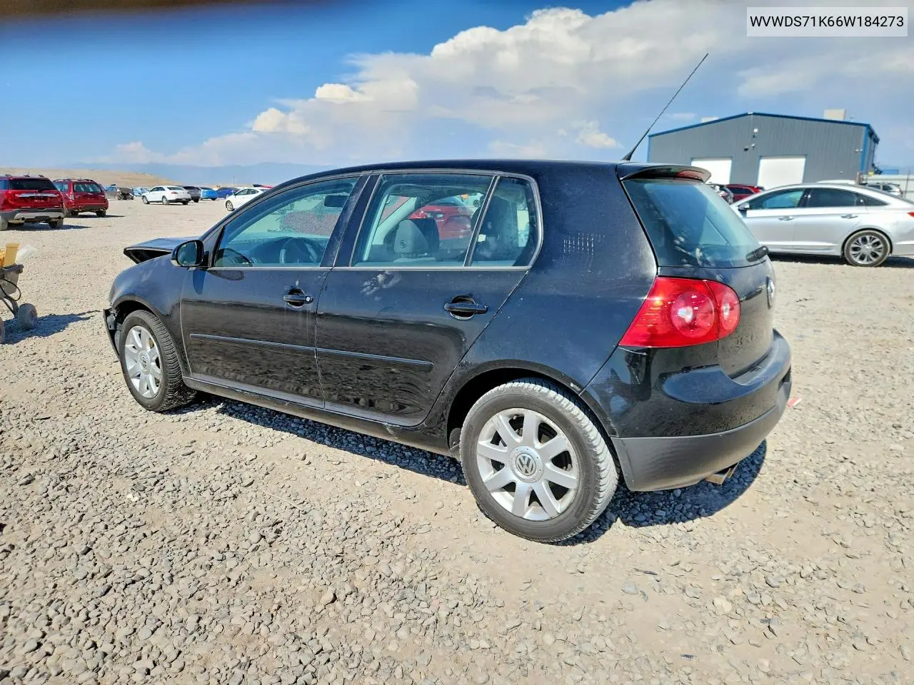 2006 Volkswagen Rabbit VIN: WVWDS71K66W184273 Lot: 61865746