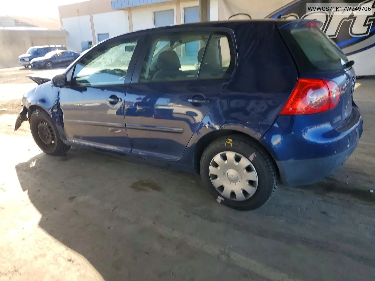 2007 Volkswagen Rabbit VIN: WVWCS71K17W249706 Lot: 51548576
