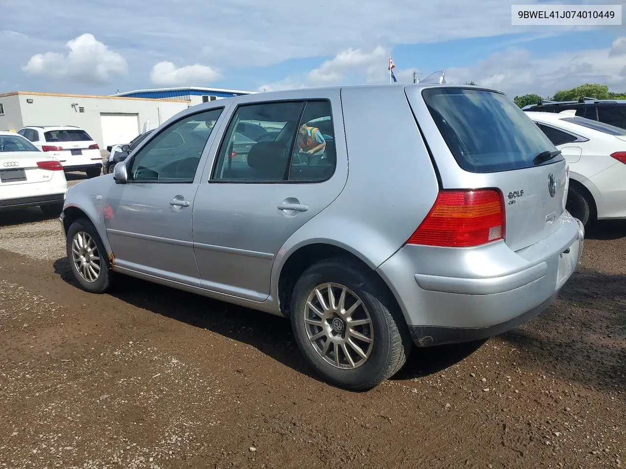 2007 Volkswagen City Golf VIN: 9BWEL41J074010449 Lot: 56937086