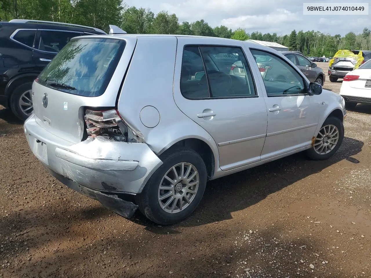 2007 Volkswagen City Golf VIN: 9BWEL41J074010449 Lot: 56937086