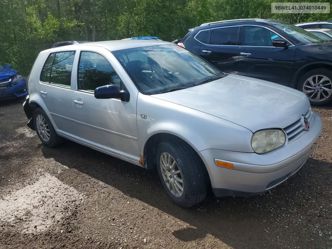 2007 Volkswagen City Golf VIN: 9BWEL41J074010449 Lot: 56937086