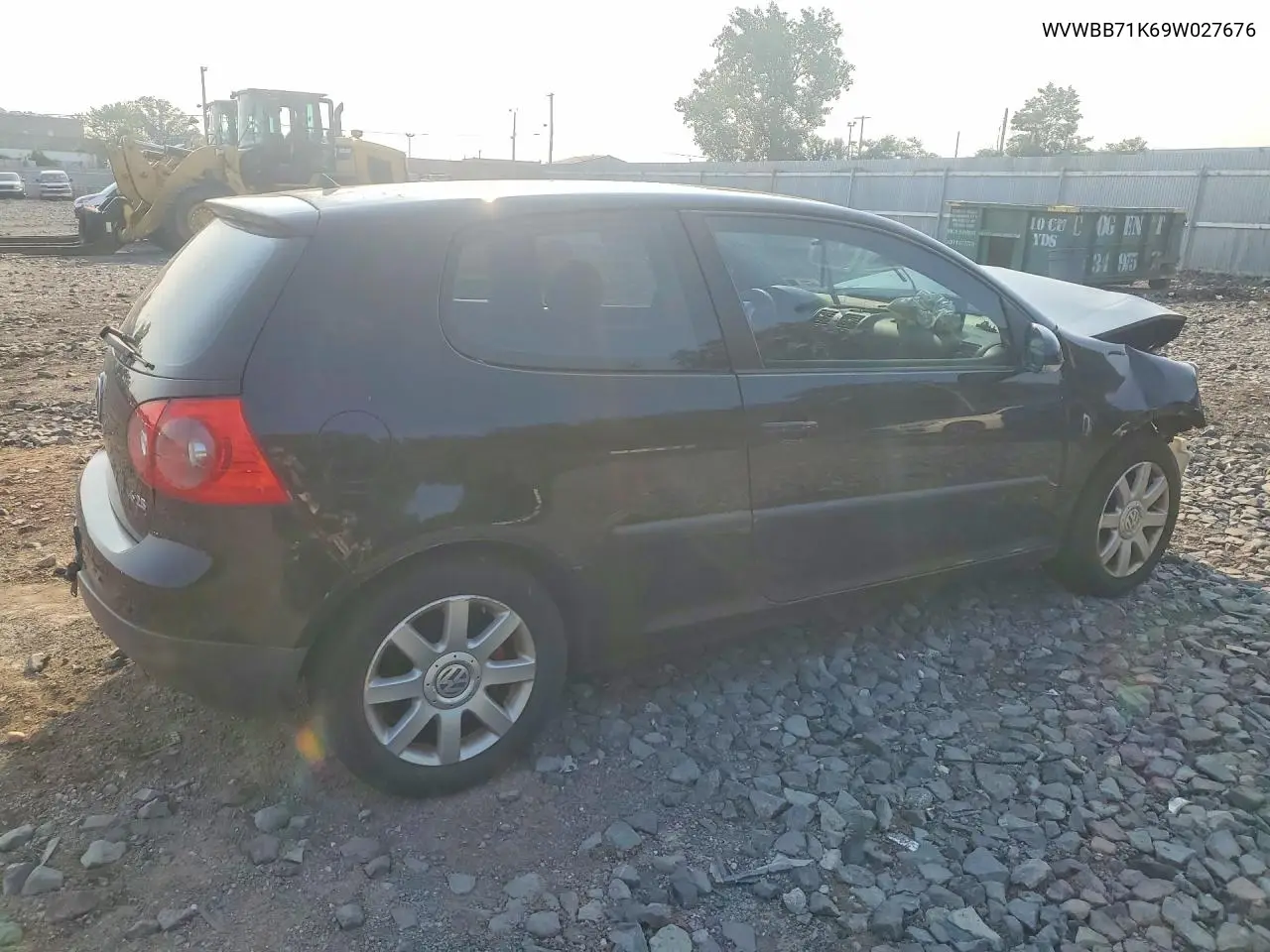 2009 Volkswagen Rabbit VIN: WVWBB71K69W027676 Lot: 58799316