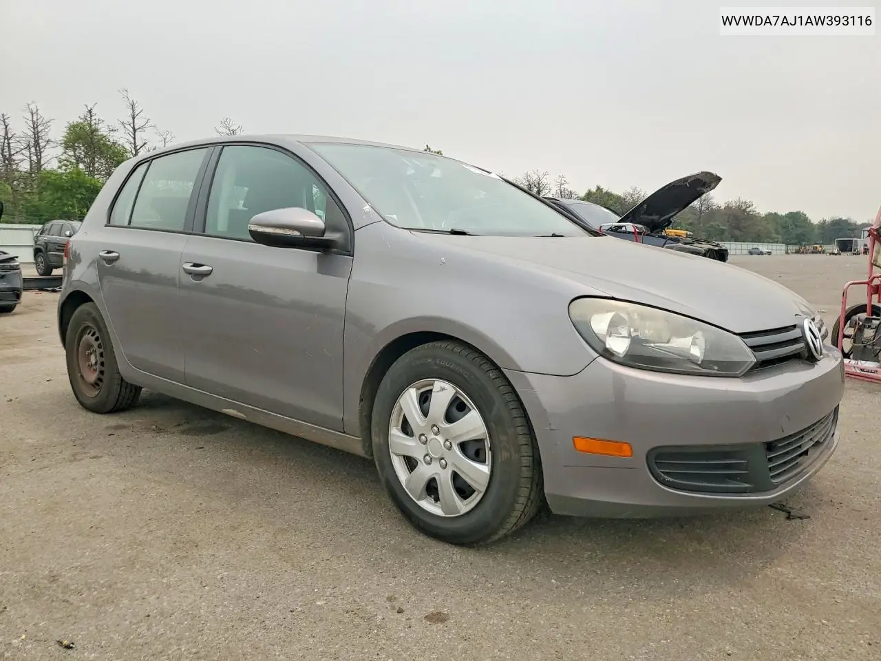 2010 Volkswagen Golf VIN: WVWDA7AJ1AW393116 Lot: 61398816