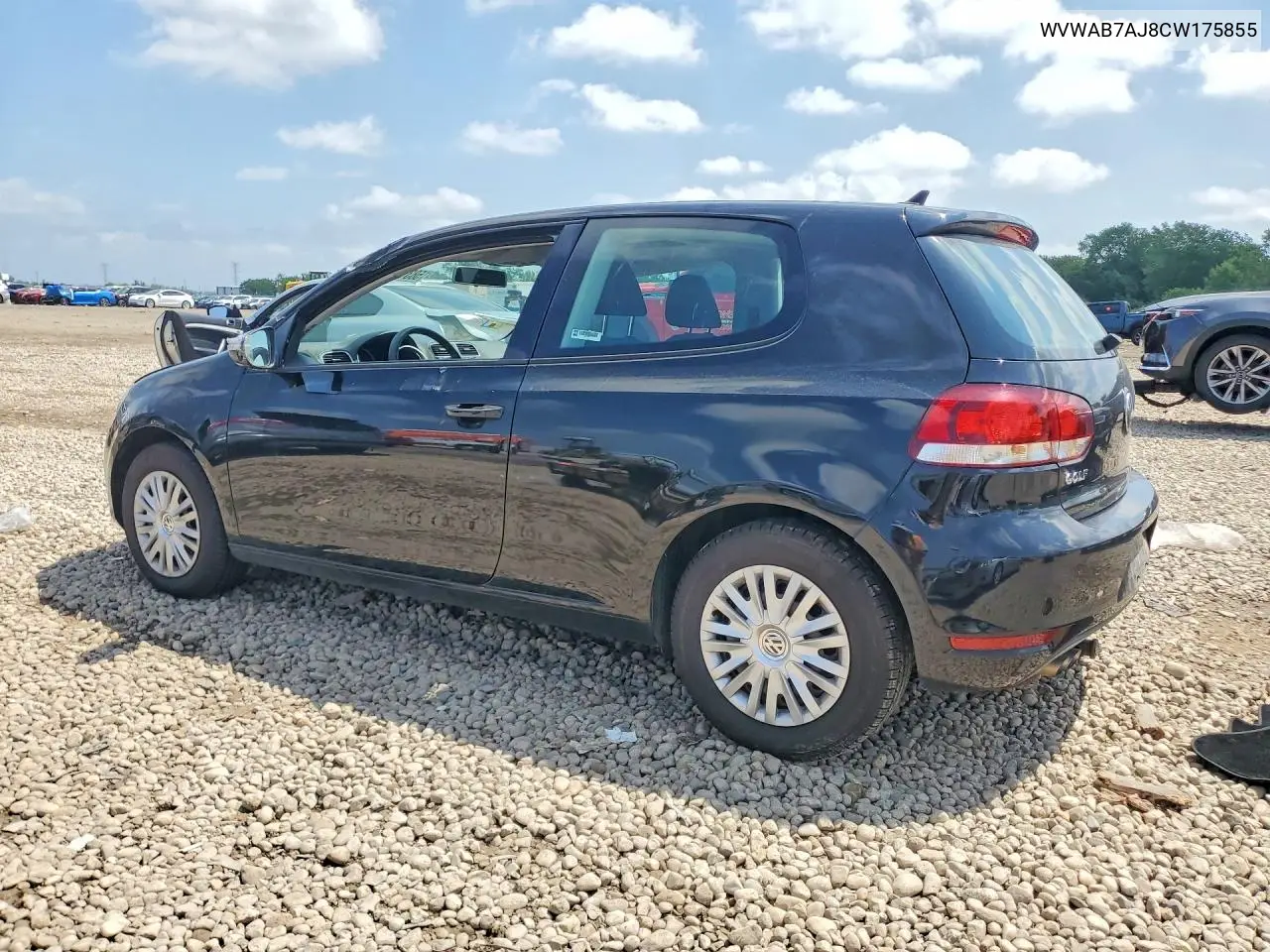 2012 Volkswagen Golf VIN: WVWAB7AJ8CW175855 Lot: 58311396