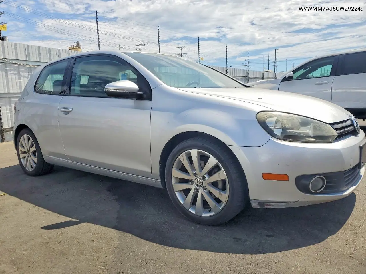 2012 Volkswagen Golf VIN: WVWMM7AJ5CW292249 Lot: 60529646