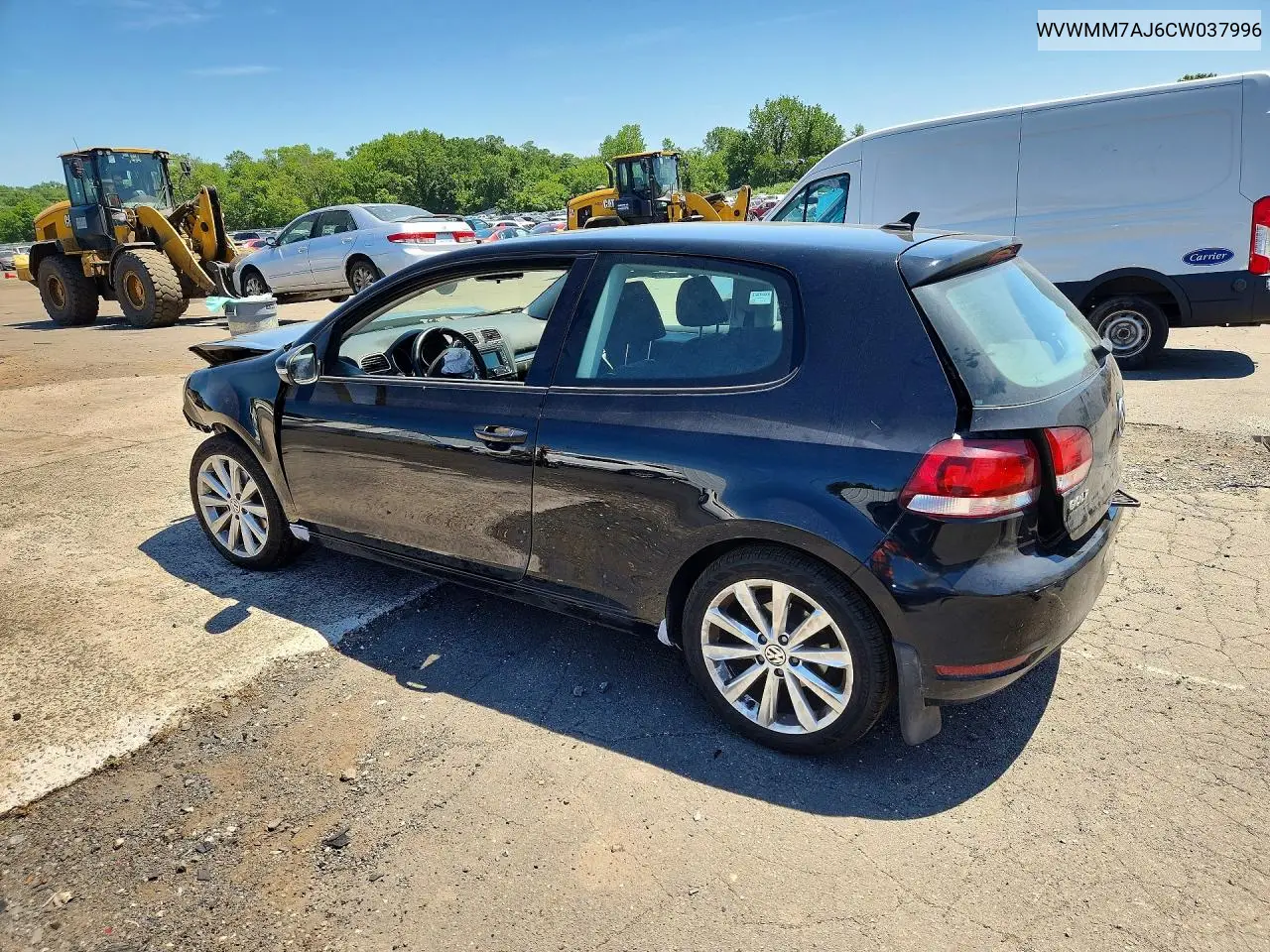 2012 Volkswagen Golf VIN: WVWMM7AJ6CW037996 Lot: 61515596