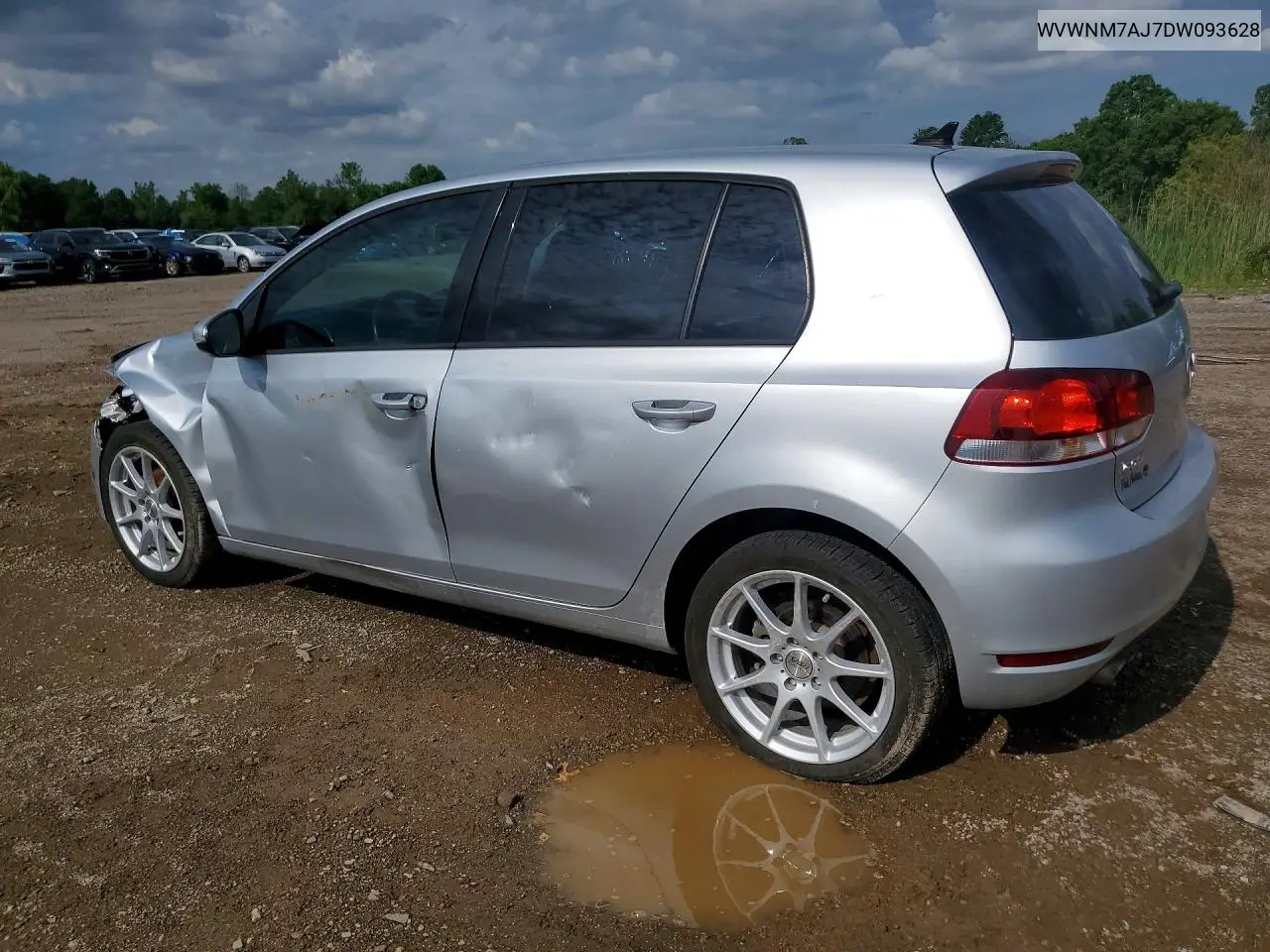 2013 Volkswagen Golf VIN: WVWNM7AJ7DW093628 Lot: 56962876