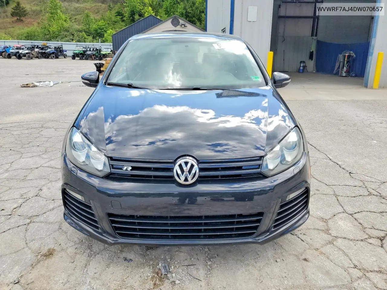 2013 Volkswagen Golf R VIN: WVWRF7AJ4DW070657 Lot: 58258936