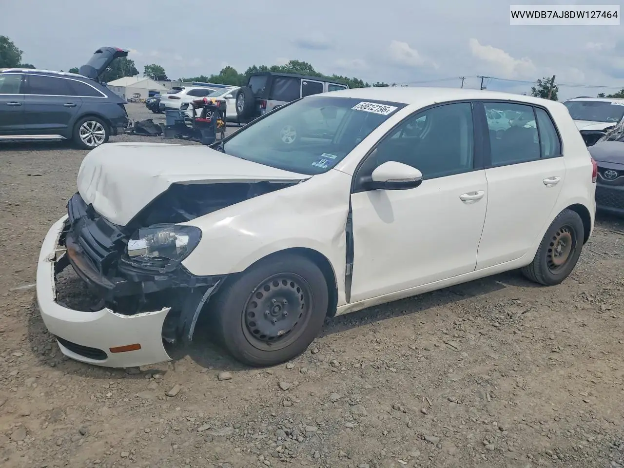 2013 Volkswagen Golf VIN: WVWDB7AJ8DW127464 Lot: 58812196