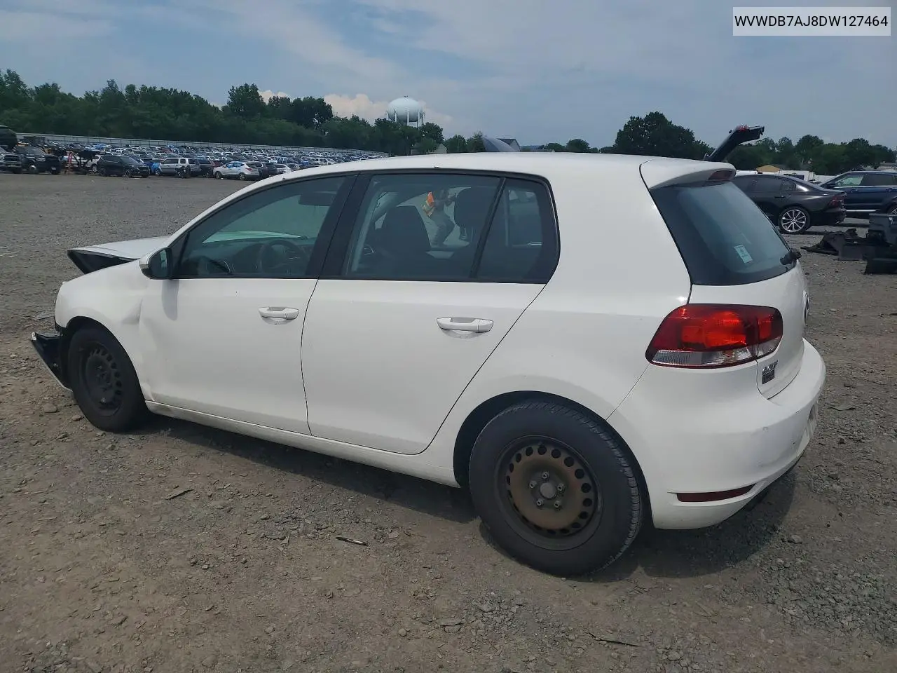 2013 Volkswagen Golf VIN: WVWDB7AJ8DW127464 Lot: 58812196