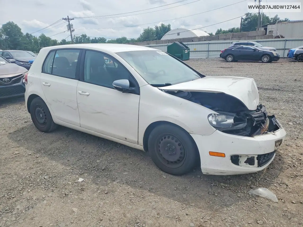 2013 Volkswagen Golf VIN: WVWDB7AJ8DW127464 Lot: 58812196