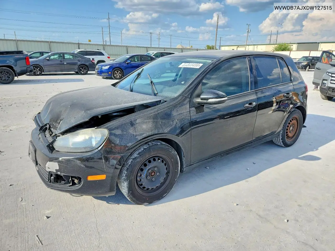 2013 Volkswagen Golf VIN: WVWDB7AJXDW127515 Lot: 59385456