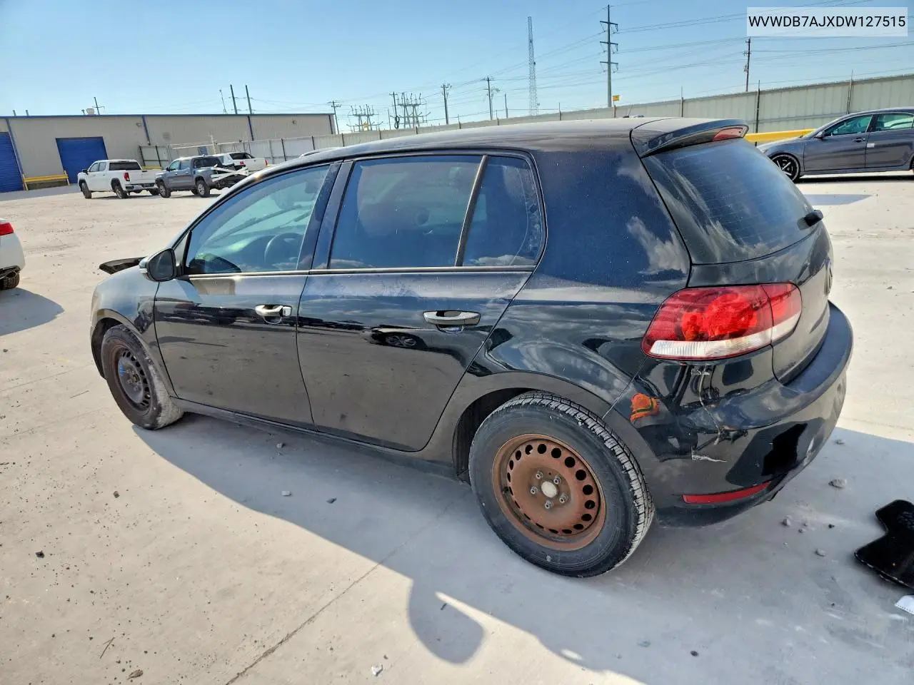 2013 Volkswagen Golf VIN: WVWDB7AJXDW127515 Lot: 59385456