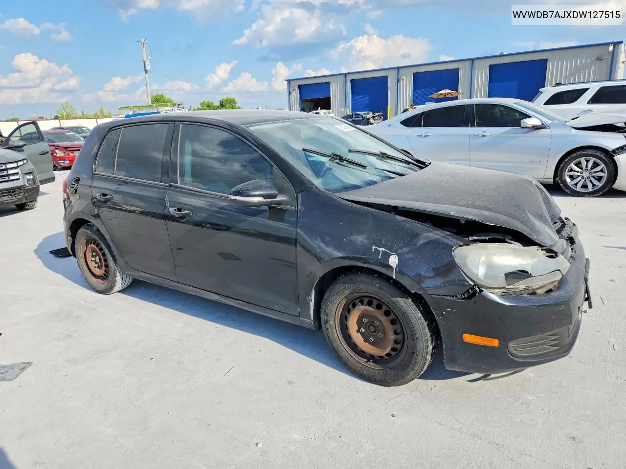 2013 Volkswagen Golf VIN: WVWDB7AJXDW127515 Lot: 59385456