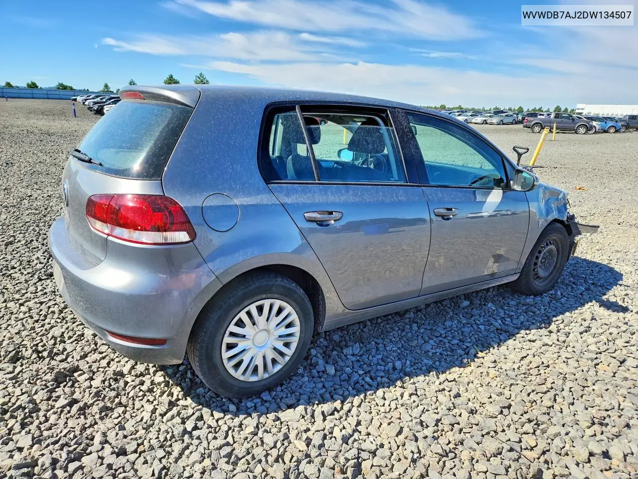2013 Volkswagen Golf VIN: WVWDB7AJ2DW134507 Lot: 60083666