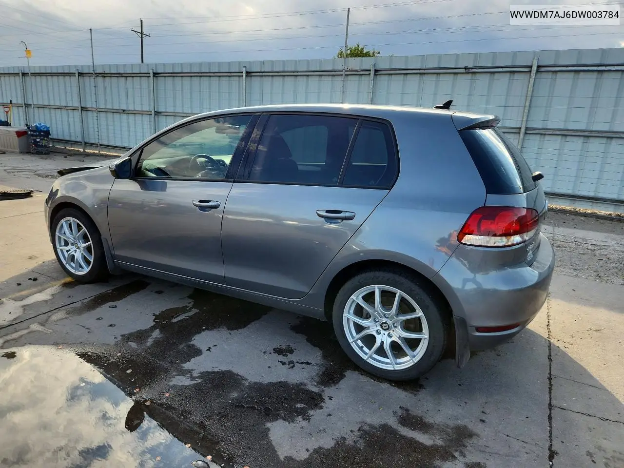 2013 Volkswagen Golf VIN: WVWDM7AJ6DW003784 Lot: 60695906