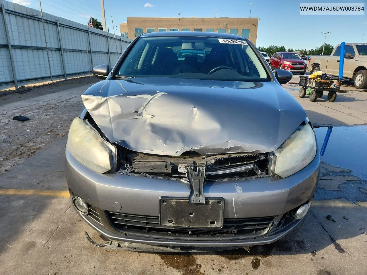 2013 Volkswagen Golf VIN: WVWDM7AJ6DW003784 Lot: 60695906