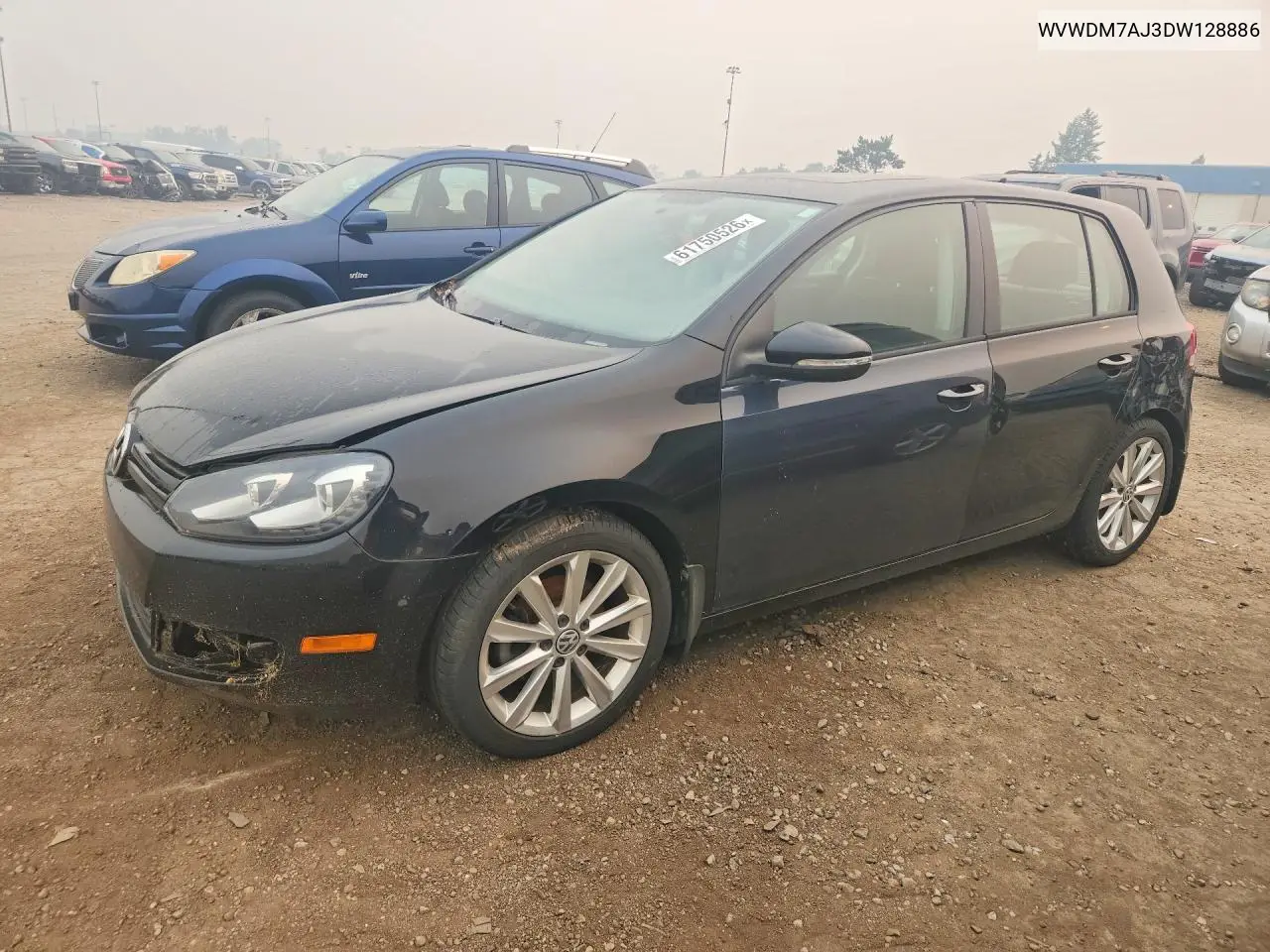 2013 Volkswagen Golf VIN: WVWDM7AJ3DW128886 Lot: 61750526