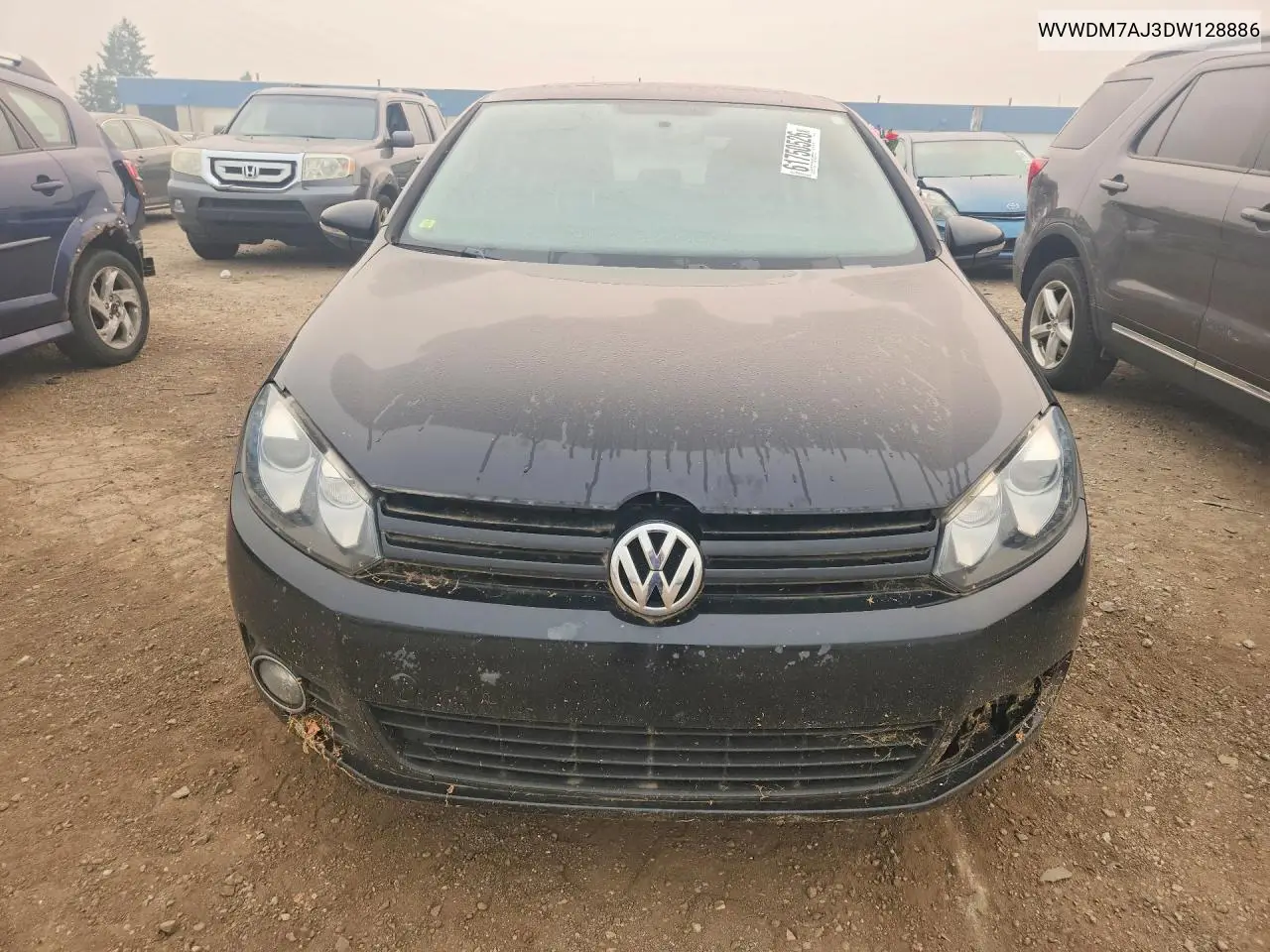 2013 Volkswagen Golf VIN: WVWDM7AJ3DW128886 Lot: 61750526