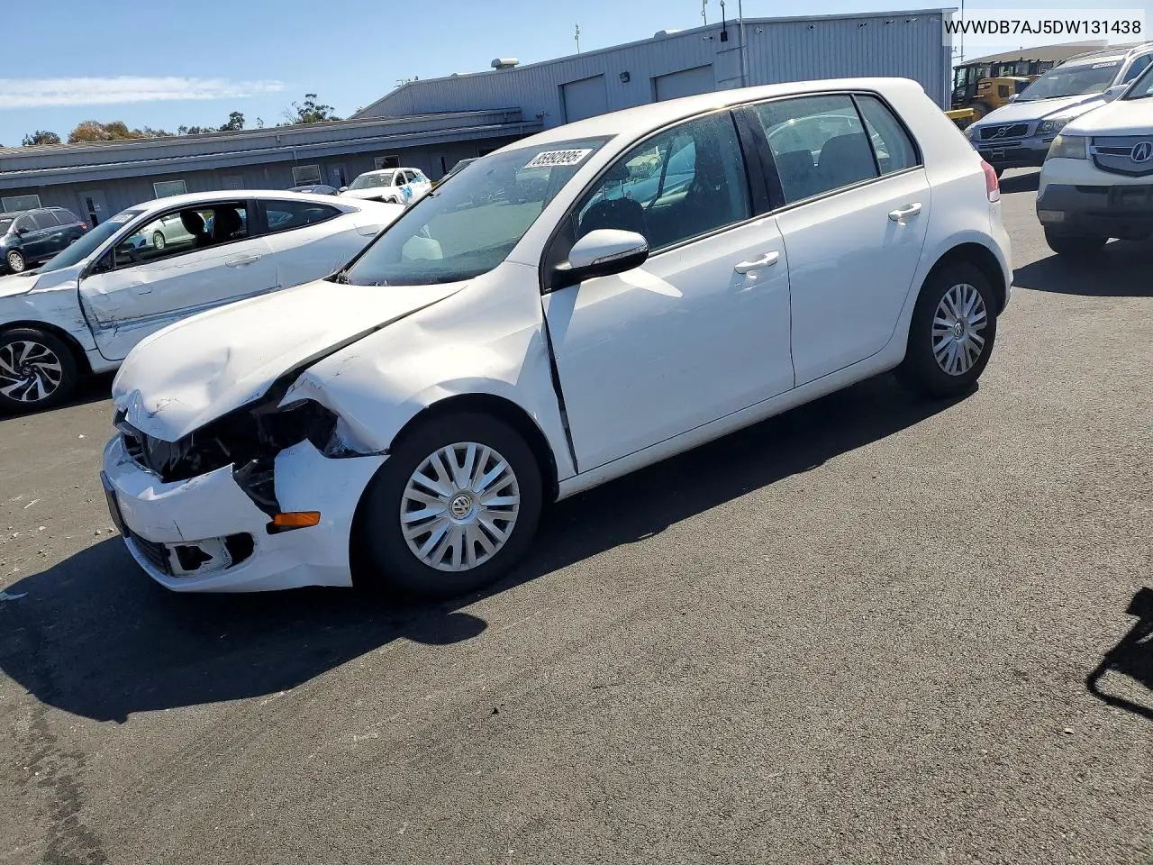 2013 Volkswagen Golf VIN: WVWDB7AJ5DW131438 Lot: 85992895