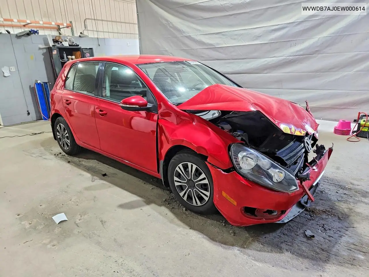 2014 Volkswagen Golf VIN: WVWDB7AJ0EW000614 Lot: 60945086